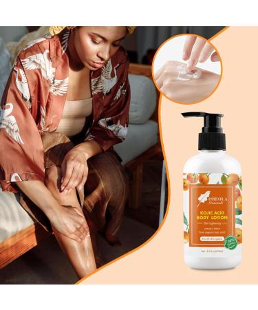 Kojic Acid Body Lotion Moisturizing Hydrating and Glow Ideal for all Skin Types 8.3fl.oz 250ml - Buy Online on GoSupps.com