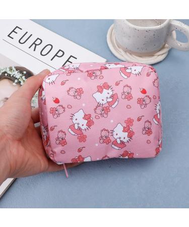 Kitty Style Portable Sanitary Napkin Storage Bag for Girls & Women - MJ-Kitty - Buy Online on GoSupps.com