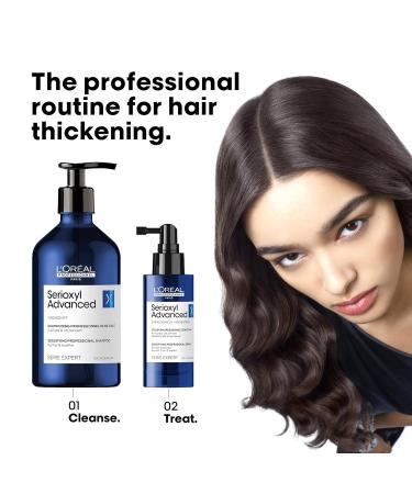 L Oreal Professionnel Hair Serum and Shampoo Thickening serum and clarifying shampoo Scalp Treatment for hair in need of volume and texture Serie Expert Professional - Buy Online on GoSupps.com
