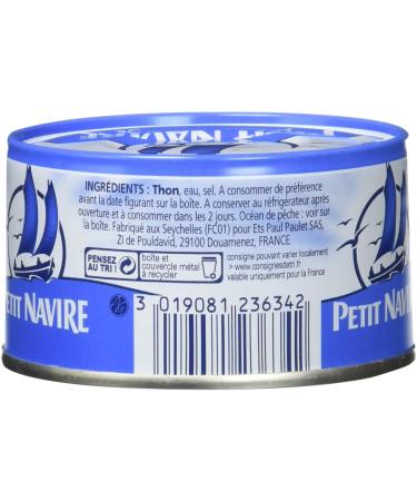 Petit Vessel Whole Natural Tuna 93g - Pack of 6 - Buy Online on GoSupps.com