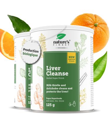 Nature's Finest by Nutrisslim Detox Liver 250g - Powerful and Fast Detox, Organic Milk Thistle and Artichoke Extract, Draining Clean Formula