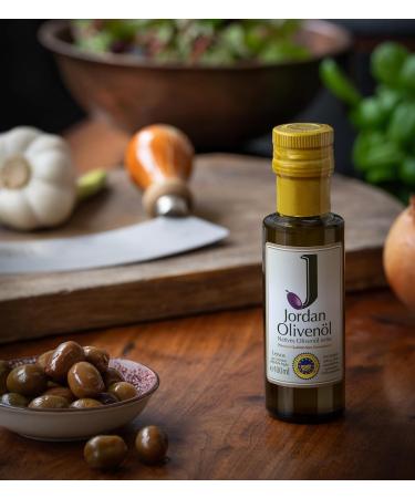 Premium Jordan Olive Oil | Greek Island of Lesbos | Traditional Cold-Pressed | 100ml Elegant Glass Bottle - Buy Online on GoSupps.com