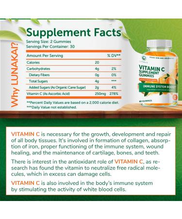 Prenatal Vitamins & Vitamin C Gummies Bundle - Iron and Folic Acid Chewables - Vegan & Organic - 30 Day Supply - Buy Online on GoSupps.com