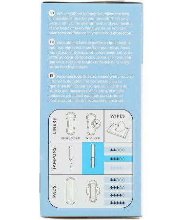 Natracare Organic Tampons - Eco-Friendly Chemical-Free & Biodegradable | Shop Now for International Shipping! - Buy Online on GoSupps.com