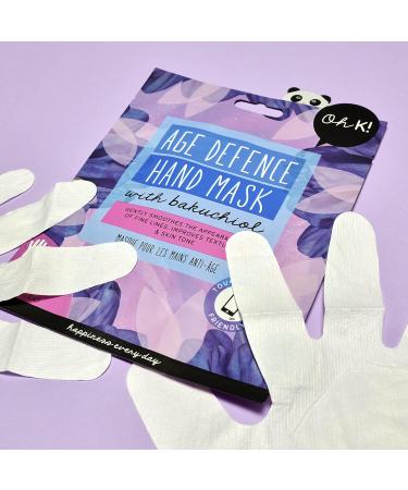 Oh K! Age Defense Hand Mask - Revitalize & Protect Your Hands | International Shipping Available - Buy Online on GoSupps.com