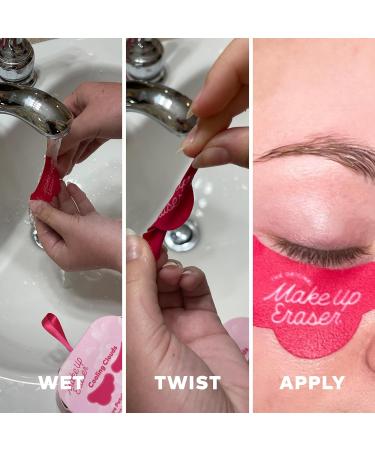 Buy Original MakeUp Eraser Cooling Clouds Undereye Patches - Reusable Hydroactive Mask for Tired Eyes Wrinkles - Set of 2 with Mini Washbag International Shipping Available - Buy Online on GoSupps.com