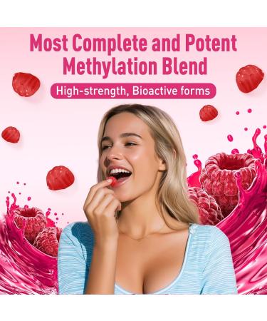 Yutiny Methylated Multivitamin for Women Gummies Methyl B Complex Vitamins with D3 Zinc Choline TMG for Energy & Nervous System Vegan Sugar Free 60 Count - Buy Online on GoSupps.com
