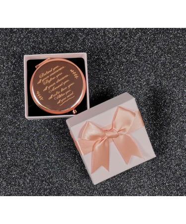 Engraved Pocket Makeup Mirror - Perfect Farewell Gift for Coworkers and Travelers - Buy Online on GoSupps.com