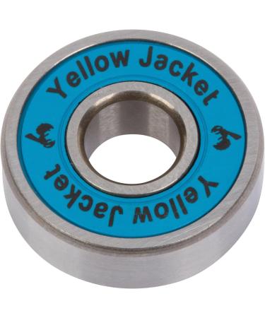 Yellow Jacket Premium Inline Skate Bearings - 608 ABEC 9 Roller Skate Bearings (Pack of 16) - Bomber Blue Stripes - Buy Online on GoSupps.com