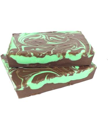 Luxury Gift Box of Chocolate Mint Swirl Fudge by 'Oooh!..FUDGE' 560g Gift Box of Creamy Buttery Decadent Fudge - 4 x 140g large bars - Christmas Gifts - Buy Online on GoSupps.com