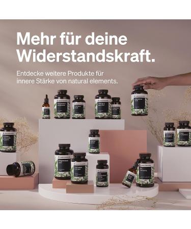 Vitamin C 500mg Capsules - 365 Premium Vegan Capsules | Buffered & pH-Neutral | Lab Tested & Made in Germany - Buy Online on GoSupps.com