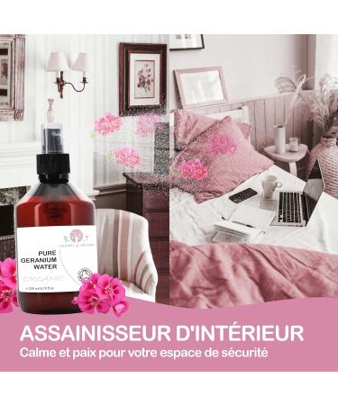 B.O.T cosmetic & wellness Bio Hydrolat de G ranium. Eau de G ranium pour les Soins de la Peau (Visage & Corps) les Cheveux et la Maison. Tonique pour le Visage 100% Naturel & Pur - 1000 ml - Buy Online on GoSupps.com