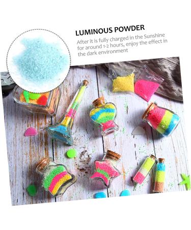 Abaodam 6 Packs Glow Pigment Glow in Glow Powder for Resin Sand Powder Phosphor Powder Shine Luminous Powder - Buy Online on GoSupps.com