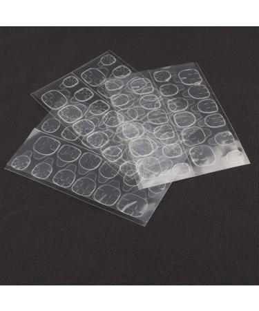 YINETTECH 40 Sheets/960 Piece Double Sided Nail Stickers False Nails Transparent Sticker Waterproof Nail Adhesive Tab for Nail Decoration Nail Manicure - Buy Online on GoSupps.com