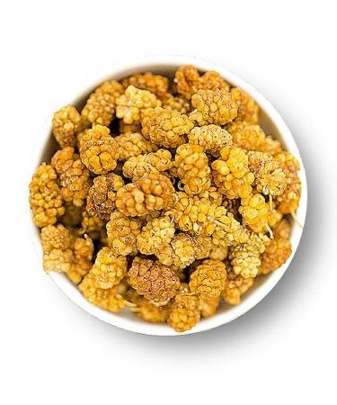 1001 Frucht 1001 Fruit Delicious Organic Dried White Blackberries 500g from a new harvest | Organic blackberries with no added sugar and no other additives | Organic dried blackberries