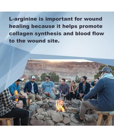 LifeLink L-Arginine | 500 mg x 100 Capsules | Precursor to Nitric Oxide | Healthy Blood Flow Heart Health | Gluten Free & Non-GMO | Made in The USA - Buy Online on GoSupps.com