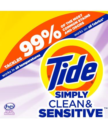 Buy Tide Simply Clean & Sensitive Laundry Detergent - Cool Cotton Scent 89 Loads 117 fl oz | Fast International Shipping - Buy Online on GoSupps.com