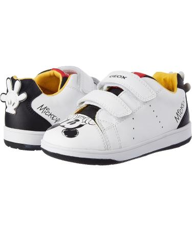 Geox Baby Boy's B New Flick Boy B Walking Shoes 8.5 UK Child - White Black - Buy Online on GoSupps.com