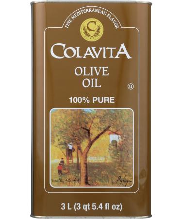 Colavita Olive Oil Tin, 101.4 Fluid Ounce