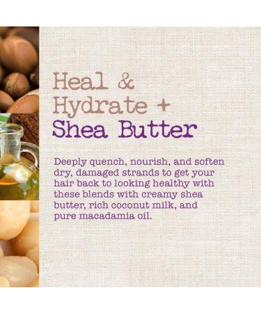 Maui Moisture Heal & Hydrate Shea Butter Shampoo 13 oz - Nourishing Moisturizing & International Shipping Available - Buy Online on GoSupps.com