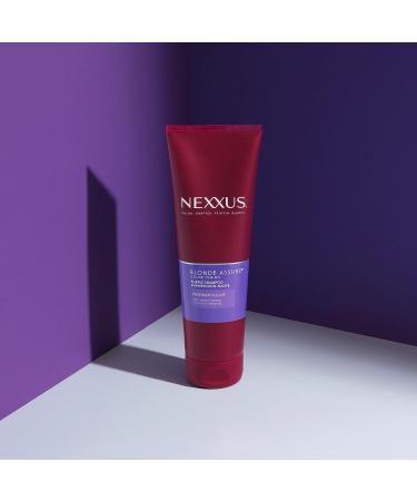 Nexxus Blonde Assure Purple Shampoo 8.5 oz - Keratin Protein, Color Care for Blonde Hair - Buy Online on GoSupps.com