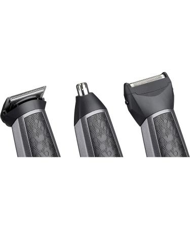 BaByliss MEN 11 in 1 Carbon Titanium Grooming Kit with Nose Trimmer and Foil Shaver - Buy Online on GoSupps.com