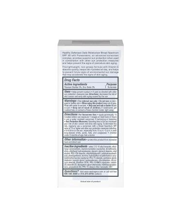 Neutrogena Healthy Defense Daily Moisturizer SPF 50 for Sensitive Skin - 1.7 fl oz - Buy Online on GoSupps.com
