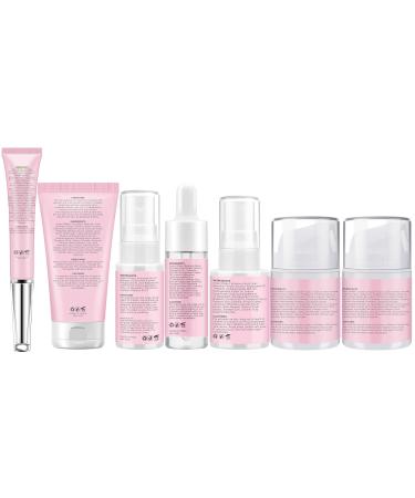 Christmas Gifts for Women 7 Pcs Skin Care Set Hydrating Moisturing Repairing Soothing Snail Mucin Facial Skin Care Routine Kit for Dull Skin & Dry Skin Skincare Gift Set Women 7 PCS SET - Buy Online on GoSupps.com