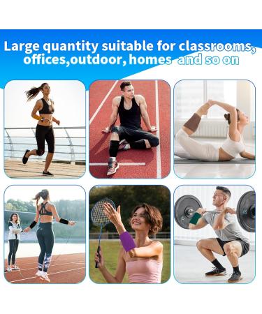 120 Pack Colorful Self Adhesive Bandage Wrap | 2" x 5 Yards Cohesive Vet Wrap for Pets & Sports | Breathable Elastic Tape in 24 Colors - Buy Online on GoSupps.com