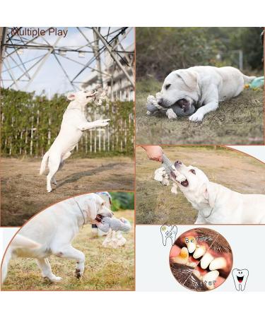 Rosaui Insmerting Plush Dog Toys | Durable Bite-Proof & Safe for Large Dogs - Teeth Cleaning & Anxiety Relief - Buy Online on GoSupps.com