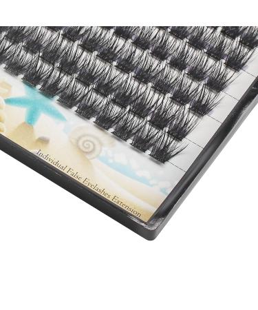 120 Pcs D Curl 10mm Cluster Eyelashes for Makeup Volume Extensions - Natural Long Wide Stem False Eyelashes - Buy Online on GoSupps.com