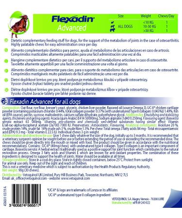 Buy Flexadin Advance BW for Dogs - 30 CPD | Premium Joint Support | International Shipping - Buy Online on GoSupps.com