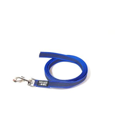 IDC Color & Gray rubberized leash 20 mm x 2 m without loop blue-grey Blue-grey 20 mm x 2 m (without loop)