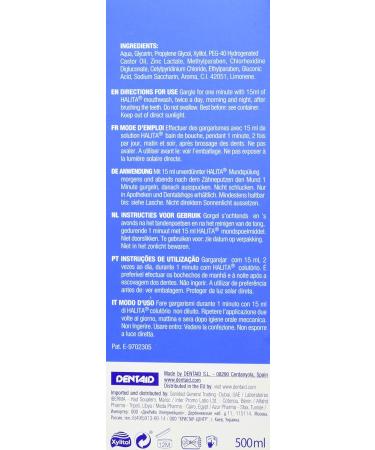 Halita Mouthwash 500 ml - Fresh Breath & Oral Hygiene | International Shipping Available - Buy Online on GoSupps.com