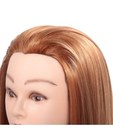Cosmetology Doll Head Training Head Beautiful Tangle-Free Cosmetology Students for Beauty Teachers