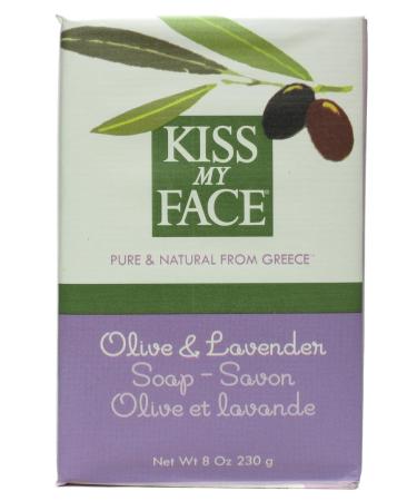 Kiss My Face Olive & Lavender Soap Bar | Natural & Moisturizing | International Shipping Available - Buy Online on GoSupps.com