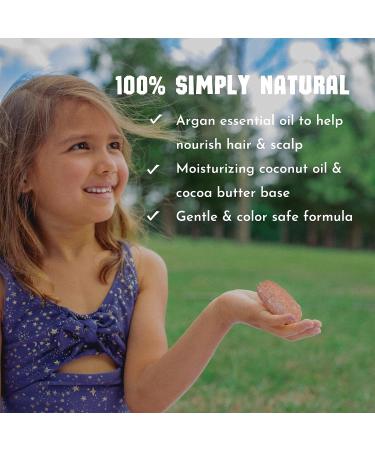 Argan Oil Shampoo and Conditioner Bar Set with Essential Oil - Solid, Travel-Friendly, 100% Vegan & Handmade in USA - Plastic-Free - Buy Online on GoSupps.com