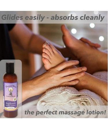 Shepard Moon REPLENISH Moisturizing Body Lotion - Natural & Organic Lavender & Calendula Oil for Dry Skin Repair - Paraben-Free Fast-Absorbing 8 oz - Buy Online on GoSupps.com