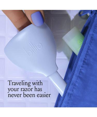 Billie 5-Blade Womens Razor Travel Case - Cool Blue | Convenient Razor Case for Travel - Buy Online on GoSupps.com