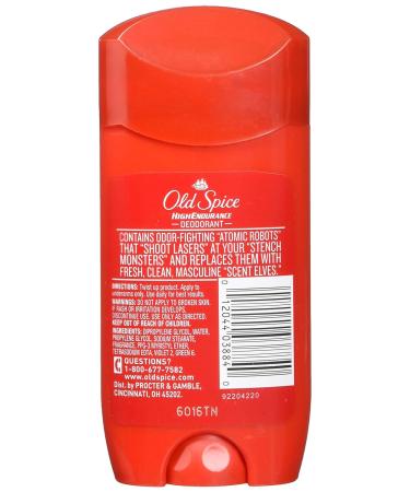 Old Spice Fresh High Endurance Deodorant 3 oz (Pack of 4) - Long-lasting Protection - Buy Online on GoSupps.com