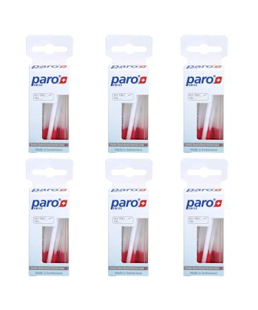 PARO Brush Stick | Interdental Brush Between Teeth Implants and Braces Flossing Interdental Tool for Tooth Cleaning | (1 x 10 St) - 6 Pack 10 Count (Pack of 6)