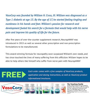 NeuropAWAY Nerve Support Capsules - Clinically Proven Formula for Nerve Discomfort - 60 Count - Buy Online on GoSupps.com