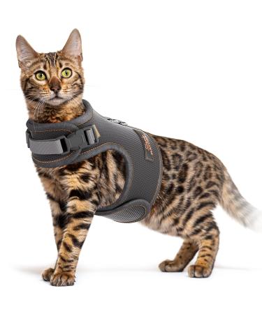 Cat Harness and Lead Set - Adjustable Kitten Harness and Lead Set Universal Size Cat Leash Cat Harness and Lead Set Escape Proof UK Safe Design Cat Lead and Harness Set