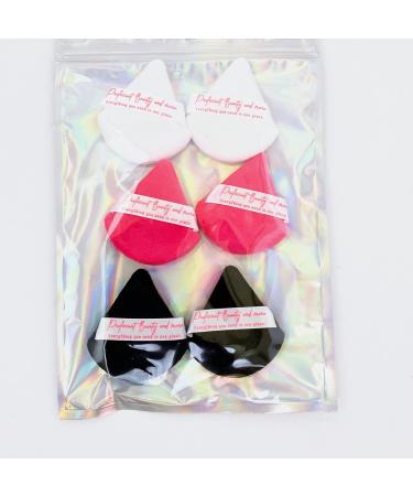 Triangle Powder Puffs for Face | Washable & Reusable Makeup Sponge for Loose Powder - Buy Online on GoSupps.com