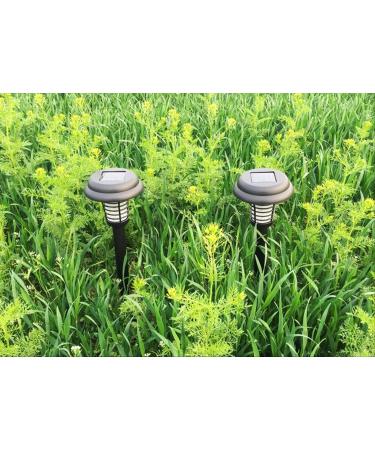 Krfnmy Solar Mosquito Killer Outdoor Led Household Mosquito Killer Environmentally Friendly Lawn Mosquito Killer Lamp for Indoor and Outdoor Use 16.5*5.3 inches Purple white - Buy Online on GoSupps.com