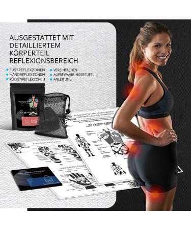 Dongshen Triggerpunkt Presser - Fascia & Massage Ball with Suction Cup for Muscle Pain Relief | Perfect for Shoulders Neck Back & Legs - Black - Buy Online on GoSupps.com