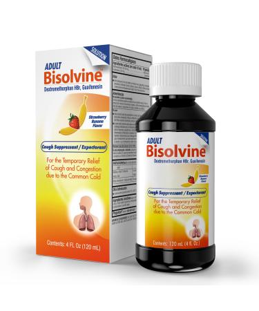 Bisolvine - Cough & Cold for Adults 4 Fl Oz (1 Pack)