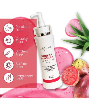 Conductive Gel - Korean Patented Formula | Face Mask & Primer | Nutrient-Dense Collagen & Extracts for Microcurrent Devices - Buy Online on GoSupps.com