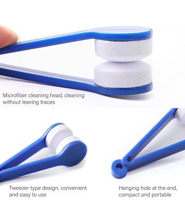Buy Zlongron Mini Eyeglasses Lens Cleaner Set Soft Brush & Microfiber Wipes | 20 Pieces for 360 Clear Vision International Shipping Available - Buy Online on GoSupps.com