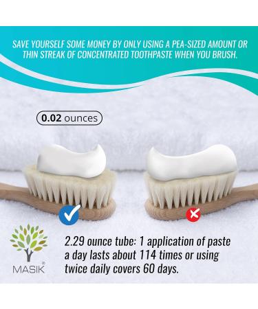 Masik Lemon Grass Natural Toothpaste is formulated for Sensitive Teeth. SLS-Free and Non-Fluoride with Dead Sea Salt to Gently Clean and Whiten Your Smile While Refreshing Your Breath - Pack of 3 - Buy Online on GoSupps.com